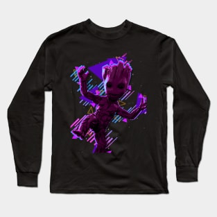 Disco Groot Long Sleeve T-Shirt